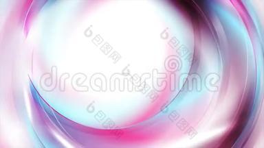 蓝色和紫色光泽圆圈抽象高科技运动背景
